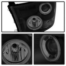 Load image into Gallery viewer, Spyder Dodge Ram 1500 09-14 Projector Halogen Model- CCFL Halo LED - Blk Smke PRO-YD-DR09-CCFL-BSM 5078810