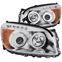 Load image into Gallery viewer, Anzo 2006-2008 Toyota Rav4 Projector Headlights w/ Halo Chrome (CCFL)