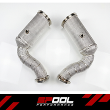 Load image into Gallery viewer, SPOOL Lamborghini URUS / Audi RSQ8 Downpipes - Catted or Race