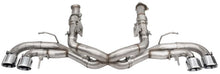 Load image into Gallery viewer, Corsa 2020 Corvette C8 3in Xtreme Cat-Back Exhaust 4.5in Pol Quad Tips - Deletes stock AFM Valve 21104