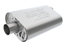 Load image into Gallery viewer, Borla CrateMuffler BBC 396/402/427 ATAK 2.5 inch ID Offset/Center 14in x 4.35in x 9in Oval Muffler 400852