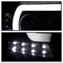 Load image into Gallery viewer, Spyder GMC Sierra 14-16 Projector Headlights Light Bar DRL Blk PRO-YD-GS14V2-LBDRL-BK 5080851
