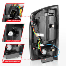 Load image into Gallery viewer, ANZO 2002-2006 Dodge  Ram 1500 LED Tail Lights w/ Light Bar Black Housing Clear Lens 311368
