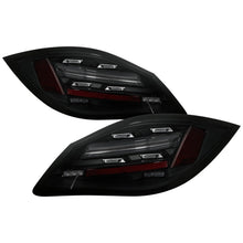Load image into Gallery viewer, Spyder Porsche 987 Cayman 06-08 / Boxster 09-12 LED Tail Lights - Sequential Signal - Smoke 5086846