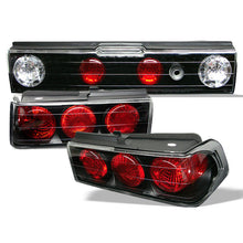 Load image into Gallery viewer, Spyder Honda CRX 88-91 Euro Style Tail Lights Black ALT-YD-HCRX88-BK 5005120