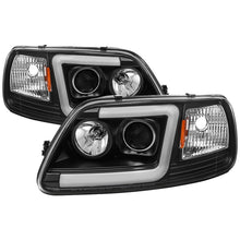 Load image into Gallery viewer, Spyder 97-03 Ford F-150 (After 6/1997) Light Bar Projector Headlights - Blk (PRO-YD-FF15097V2-LB-BK) 5084538