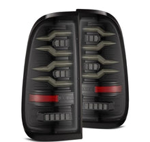 Load image into Gallery viewer, AlphaRex 97-03 Ford F150 / 99-16 Ford F250/F350/F450/F550 LUXX-Series LED Tail Lights - Alpha-Black 658001 *Discontinued