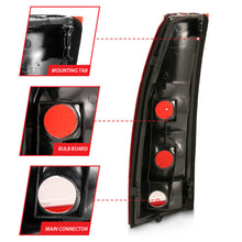 Load image into Gallery viewer, ANZO 1988-1999 Chevy C1500 Taillight Red/Clear Lens (OE Replacement) 311301