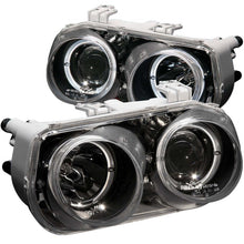 Load image into Gallery viewer, Anzo 1994-1997 Acura Integra Projector Headlights w/ Halo Black