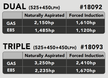 Load image into Gallery viewer, Aeromotive 15-21 Dodge Hellcat 525/450 Dual Fuel Pumps 18092