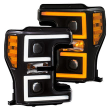 Load image into Gallery viewer, Anzo LED Headlights 17-18 Ford F-250 Projector Plank-Style