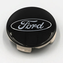 Load image into Gallery viewer, Ford Racing Ford Truck/SUV Black And Chrome Wheel Center Cap Kit M-1096K-BCT