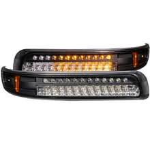 Load image into Gallery viewer, Anzo 1999-2002 Chevrolet Silverado 1500 LED Parking Lights Black w/ Amber R