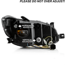 Load image into Gallery viewer, Spyder Subaru Impreza WRX 15-20 Halogen High-Power LED Headlights- Black PRO-YD-SWRX15HALAP-SBSEQ-BK 5088093