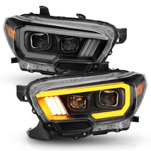 Load image into Gallery viewer, Anzo Toyota Tacoma '16-18 Projector Plank Style Switchback H.L Black Amber
