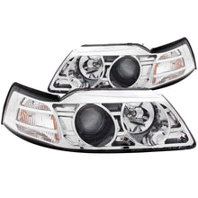 Load image into Gallery viewer, Anzo 1999-2004 Ford Mustang Projector Headlights Chrome