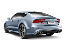 Load image into Gallery viewer, Akrapovic 14-17 Audi RS7 Sportback (C7) Evolution Line Cat Back (Titanium) w/ Carbon Tips S-AU/TI/4H
