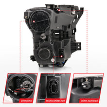 Load image into Gallery viewer, ANZO 15-17 Ford F-150 Proj Headlights w/ Plank Style Design Chrome w/ Amber Sequential Turn Signal 111409