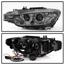 Load image into Gallery viewer, Spyder 12-14 BMW F30 3 Series 4DR Projector Headlights - LED DRL - Smoke (PRO-YD-BMWF3012-DRL-SM) 5084361
