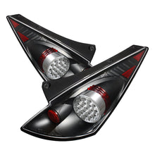 Load image into Gallery viewer, Spyder Nissan 350Z 03-05 LED Tail Lights Black ALT-YD-N350Z02-LED-BK 5006714
