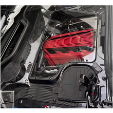 Load image into Gallery viewer, Prepreg Carbon Fiber Engine Bay Cover for Chevrolet Corvette C8 Z51 Z06 HTC Convertible