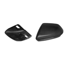 Load image into Gallery viewer, Dry Carbon Fiber Mirror Cover Caps for Lamborghini Urus Description