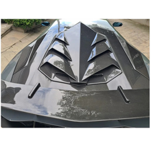 Load image into Gallery viewer, DM Style Dry Carbon Fiber Engine Hood for Lamborghini Aventador LP700 LP720 LP740 LP750