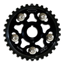 Load image into Gallery viewer, AEM Electronics Tru-Time Cam Gear Black 5-Bolt Honda B Series
