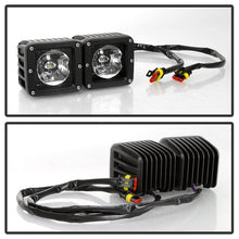 Load image into Gallery viewer, Spyder Dodge Ram 2013-2018 1500 Only Full LED Fog Lights W/Bracket and Universial Switch- Clear 9045424