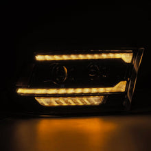 Load image into Gallery viewer, AlphaRex 09-18 Ram 2500 LUXX LED Proj Headlight Plank Style Alpha Blk w/Activ Light/Seq Signal/DRL 880560 *Discontinued