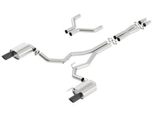 Load image into Gallery viewer, Borla Atak Cat-Back 15-17 Ford Mustang GT 5.0L V8 MT/AT 3in pipe 4in Black Chrome Tips 140630BC