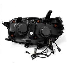Load image into Gallery viewer, AlphaRex 10-13 Toyota 4Runner NOVA LED Proj Headlights Plank Style Alpha Black w/Seq Signal/DRL 880758 *Discontinued