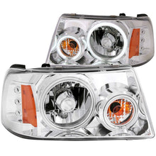 Load image into Gallery viewer, Anzo 2001-2011 Ford Ranger Projector Headlights w/ Halo Chrome (CCFL) 1 pc