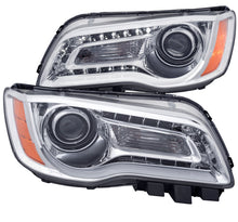 Load image into Gallery viewer, Anzo 2011-2014 Chrysler 300Projector Headlights w/Plank Style Design Chrome