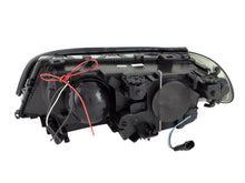Load image into Gallery viewer, Anzo 2000-2003 BMW 3 Series E46 Projector Headlights w/ Halo Black
