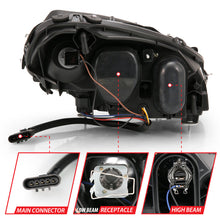 Load image into Gallery viewer, ANZO 2005-2013 Chevy Corvette Projector Plank Style Switchback H.L. Black Amber 121553