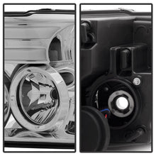 Load image into Gallery viewer, Spyder Dodge Ram 13-15 Projector Headlights Light Bar DRL Chrome PRO-YD-DR13-LBDRL-C 5080905