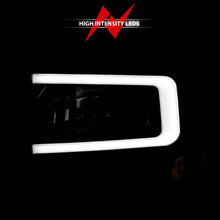 Load image into Gallery viewer, ANZO 99-04 Ford F250/F350/F450/Excursion (excl. 99) Crystal Headlights - w/ Light Bar Black Housing 111549