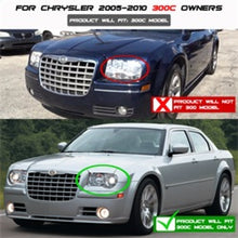 Load image into Gallery viewer, Spyder Chrysler 300C 05-10 Projector Headlights LED DRL Black High/Low H7 PRO-YD-C300C-DRL-BK 5075659