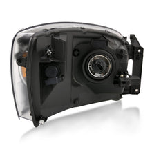 Load image into Gallery viewer, ANZO 2006-2009 Dodge Ram 1500 Crystal Headlight  Black Amber 111427