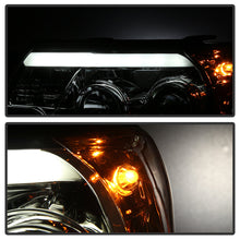 Load image into Gallery viewer, Spyder Toyota Tacoma 12-16 Projector Headlights Light Bar DRL Chrome PRO-YD-TT12-LBDRL-C 5081704