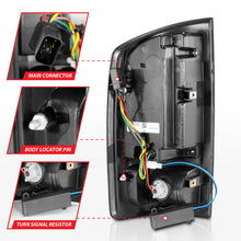 Load image into Gallery viewer, ANZO 2002-2006 Dodge  Ram 1500 LED Tail Lights w/ Light Bar Black Housing Smoke Lens 311369