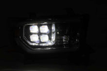 Load image into Gallery viewer, AlphaRex 07-13 Toyota Tundra NOVA LED Proj Headlights Black w/ Activ Light/Seq Signal/DRL 880774 *Discontinued