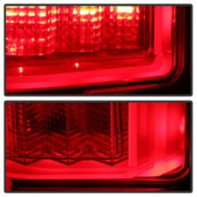 Load image into Gallery viewer, Spyder Ford F150 2015-2017 Light Bar LED Tail Lights - Red Clear ALT-YD-FF15015-LBLED-RC 5083692