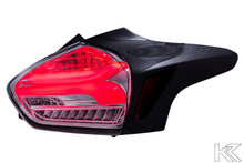 Load image into Gallery viewer, Ford Focus 3 (C346) Hatchback BlackLine LED Taillights Set (2015-2018)