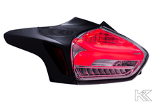 Load image into Gallery viewer, Ford Focus 3 (C346) Hatchback BlackLine LED Taillights Set (2015-2018)