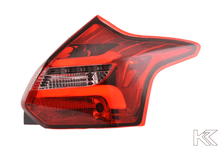 Load image into Gallery viewer, Ford Focus 3 (C346) Hatchback Red LED Taillights Set (2011 - 2014)
