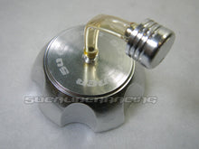 Load image into Gallery viewer, Aluminum 50 Caliber Racing Gas Cap Silver