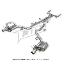 Load image into Gallery viewer, T304 Stainless Steel Catback Exhaust System for Mercedes Benz AMG GT63 GT63S X290 4.0T