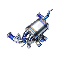 Load image into Gallery viewer, Titanium Valved Muffler Exhaust System for Lamborghini Aventador S LP740‑4 6.5L V12